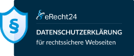 eRecht24 - Datenschutz-Siegel